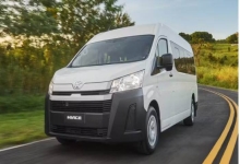 Toyota Hiace 2025: nova van com 15+1 lugares e motor 2.8 diesel