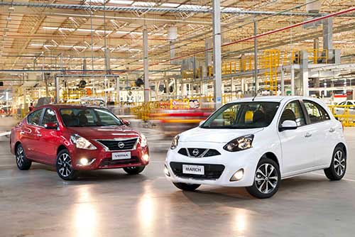 Nissan March e Versão agora tem opção de câmbio CVT