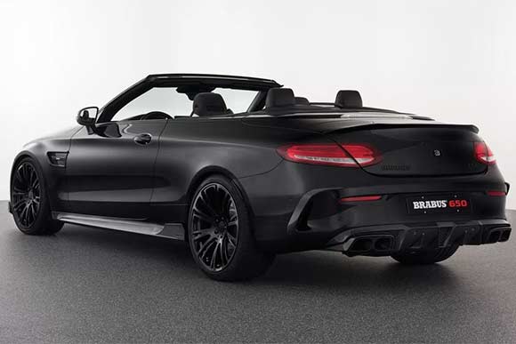 Mercedes Amg C63 S Cabriolet Da Brabus Tem 650 Cv Fotos