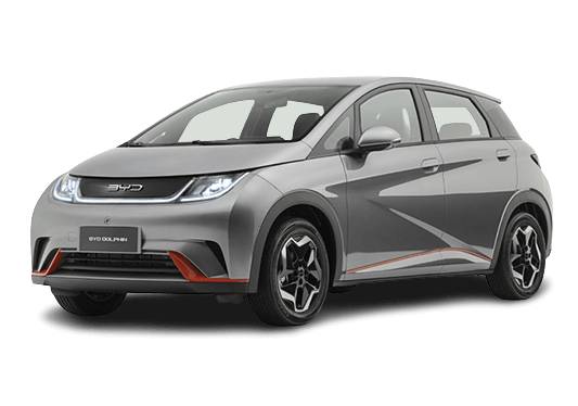 BYD Dolphin GS 2026 vista 3/4 de frente